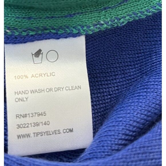 Tipsy Elves Womens XXL Ugly Christmas Balls Tree Suspenders Sweater  Party NWT - Picture 4 of 4